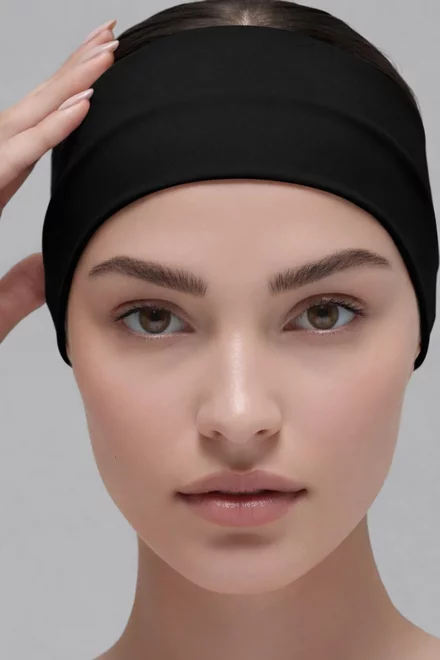 Bentita de Dama, din Lycra, Fortune, Neagra