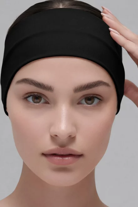 Bentita de Dama, din Lycra, Fortune, Neagra