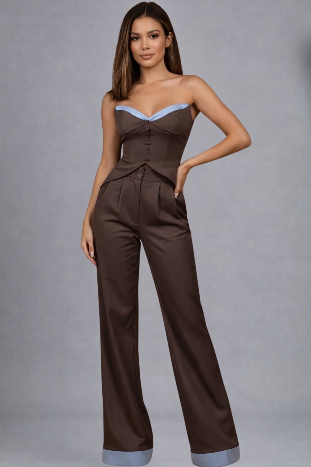 top cele mai bune prăjituri din lume Compleu De Dama, Din Doua Piese, Top Si Pantalon Din Bistrech, Chokotoffe, Maro