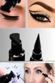 Eyeliner Waterproof, Two Way Quick Method of Use, Negru, Qiaoanna