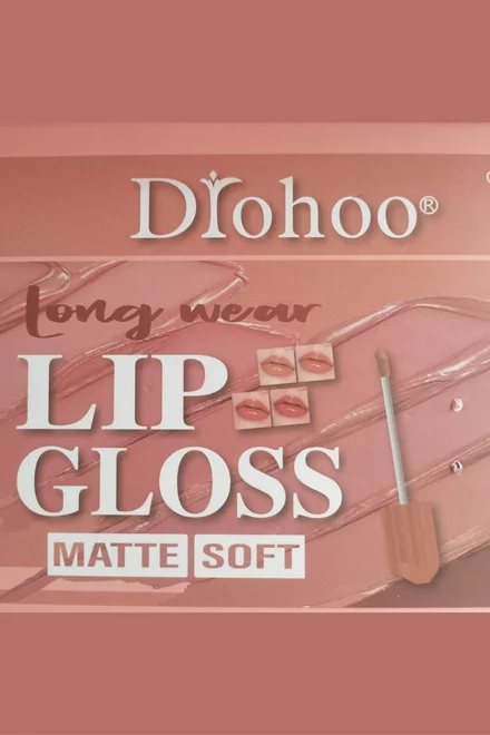 Gloss de Buze, Matte Long Wear, Dyohoo, Brown