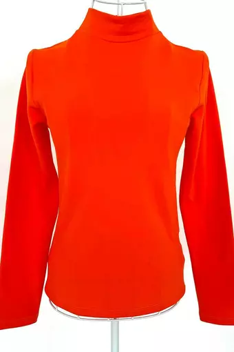Black Friday - Reduceri Maleta de Dama, Simpla, pe Gat, cu Maneci Lungi, Iwyn, Portocalie Promotie