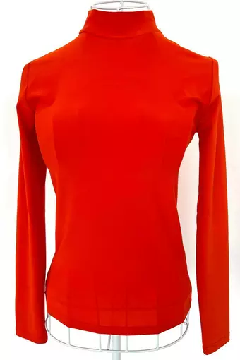 Black Friday - Reduceri Maleta Elastica de Dama, cu Maneci Lungi, Magnolis, Portocalie Promotie