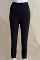 Pantaloni de Dama Conici, cu Buzunare si Inchidere Fermoar, Abel, Negru