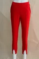 Pantaloni de Dama Conici, cu Buzunare si Inchidere Fermoar, Sara, Orange