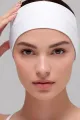 Bentita Elastica de Dama, din Lycra, Proom, Alba