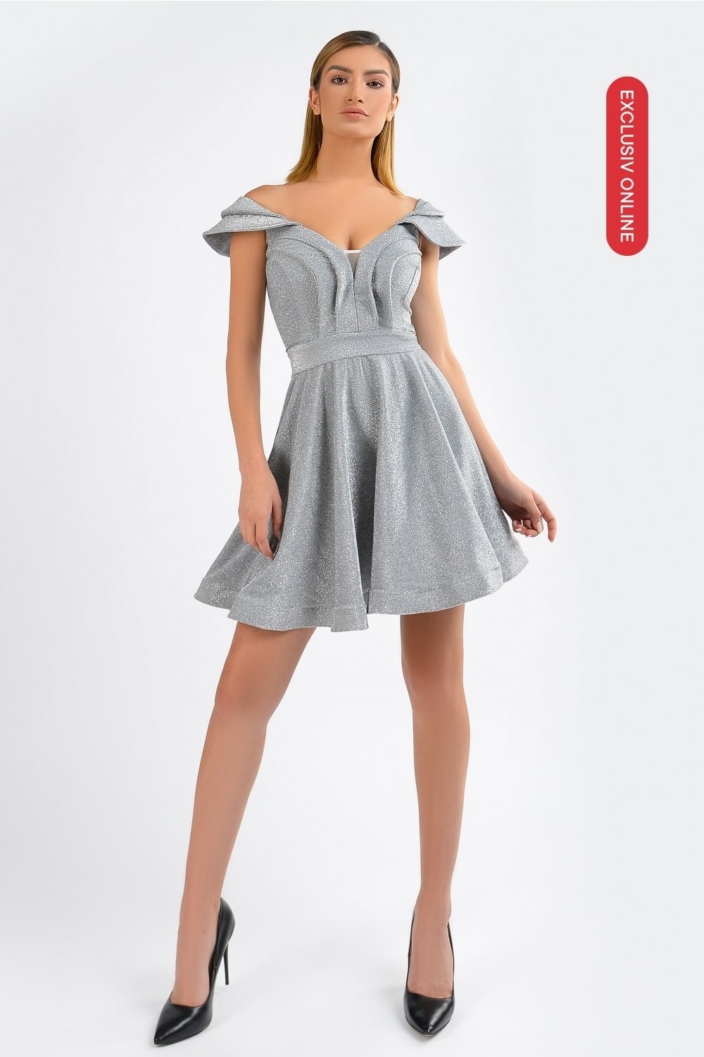 Rochie dama BE BEAUTYFUL GREY din colectia EXCLUSIV ONLINE