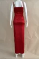 Rochie de Dama, Petrecuta, In Bretele Subtiri, Jada, Rosie