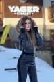Salopeta de Dama WINTER din Fas Matlasat, Cambrata pe Talie, Cu Fermoar, Neagra