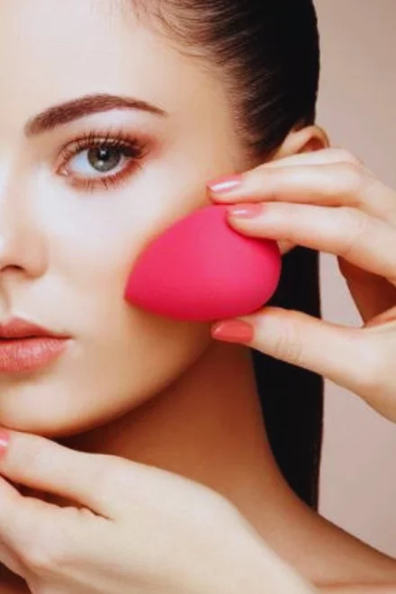 Set de Doi Buretei cu Textura Densa, pentru Makeup Fata, Colorati, MCellyn