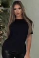 Tricou Bumbac, Foggi, Negru