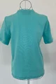 Tricou Oversize de Dama, cu Maneca Scurta, Brinda, Aqua