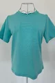 Tricou Oversize de Dama, cu Maneca Scurta, Brinda, Aqua