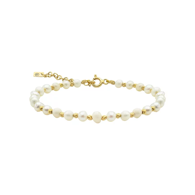 Bratara Argint 925 Premium dama - bilute si perle de cultura