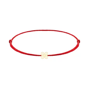 Brățară Aur 14K Premium Dama - Trifoi 4 foi de 8mm