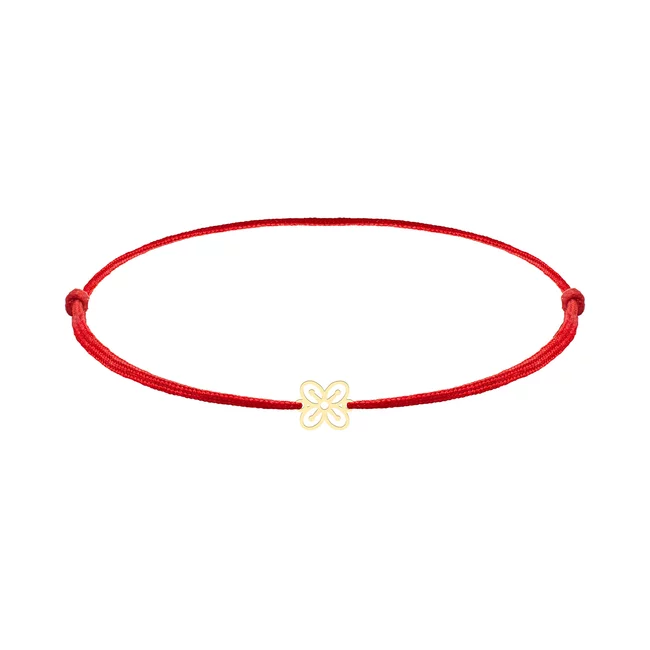 Brățară Aur 14K Premium Dama - Trifoi 4 foi de 8mm