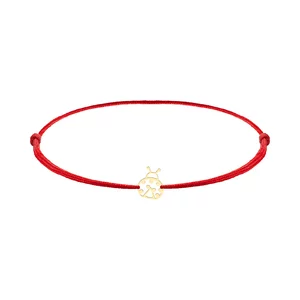 Brățară Aur 14K Premium de Dama - Buburuză 8mm