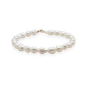 Bratara Aur14K Premium cu perle de cultura