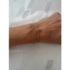 Bratara Dama Argint cu element floare cu zirconiu