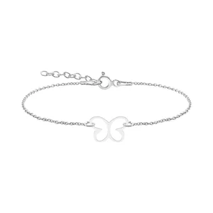 Brățară Mărțișor din Argint 925 Premium - Fluture 8mm