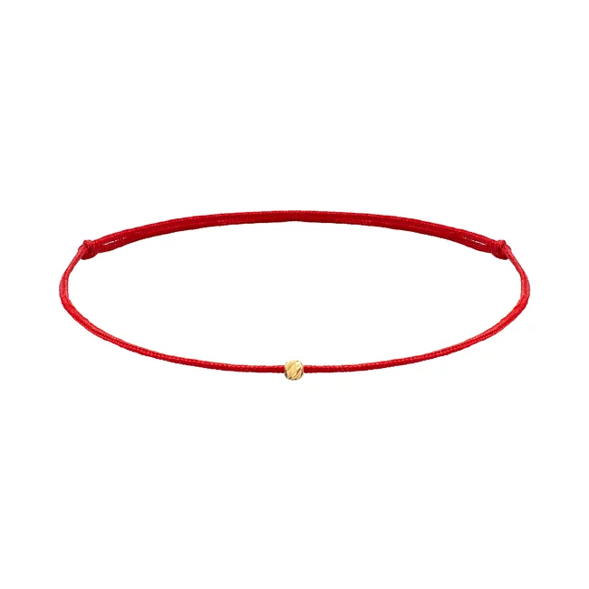 Brățară Mărțișor din Aur 14K Premium – Biluță 2 mm (minim 3 buc)