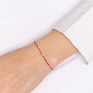 Brățară Mărțișor din Aur 14K Premium – Biluță 2 mm (minim 3 buc)