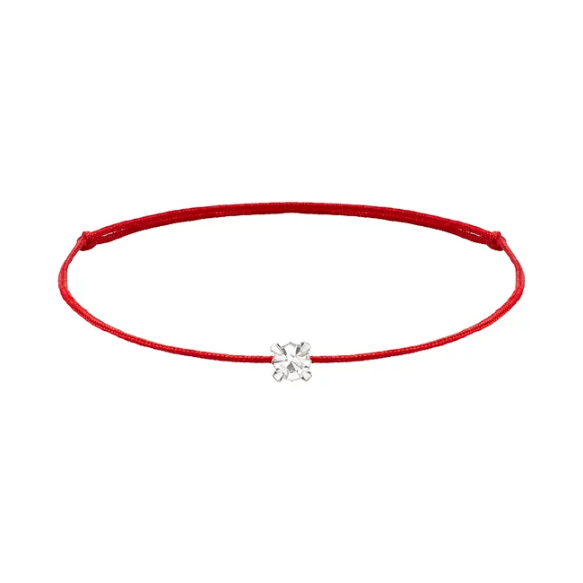 Brățară Mărțișor– Swarovski mare 6mm (minim 5 buc)