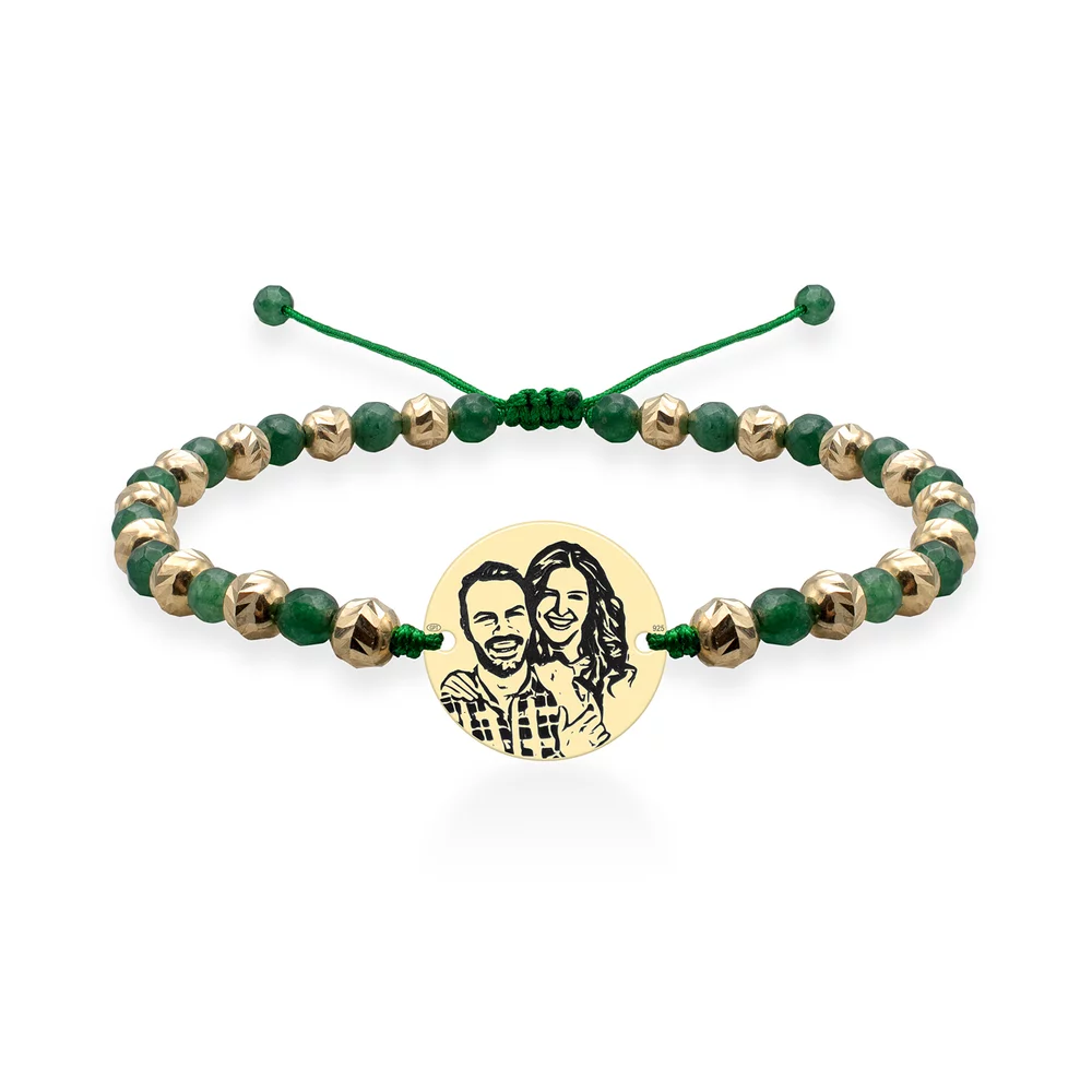 bratari-cuplu-gravate-laser-4life-cu-poza-argint-mix-pietre-semipretioase-agat-verde-smarald-bilute-si-banut-17-mm-122992-2.webp