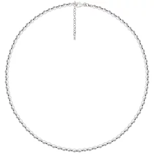 Colier Dama cu Bilute Argint si Perle Scoica