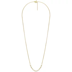 Lantisor Argint 925 Premium dama - bilute si perle de cultura