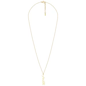 Lantisor Argint 925 Premium dama - cruce stilizata tip Faith