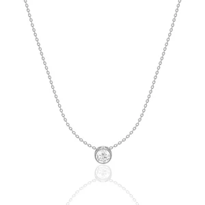 Lantisor argint Swarovski