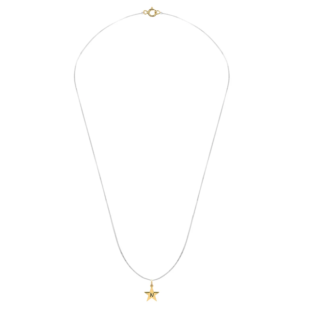 lantisor-cu-fir-transparent-si-pandantiv-aur-stea-personalizat-initiala-6-mm-109330-2.webp