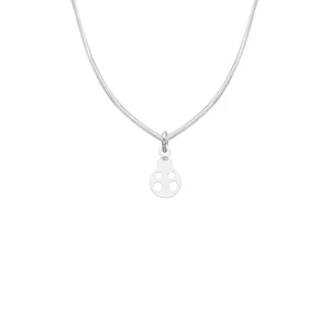 Lănțișor Mărțișor Argint 925 - pandantiv gargarita 7 mm