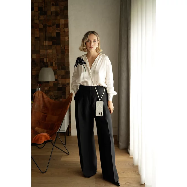 Perla9 Lant telefon / Colier / Curea THE CLASSY accesoriu multifunctional din perle scoica - placat cu argint picture - 32