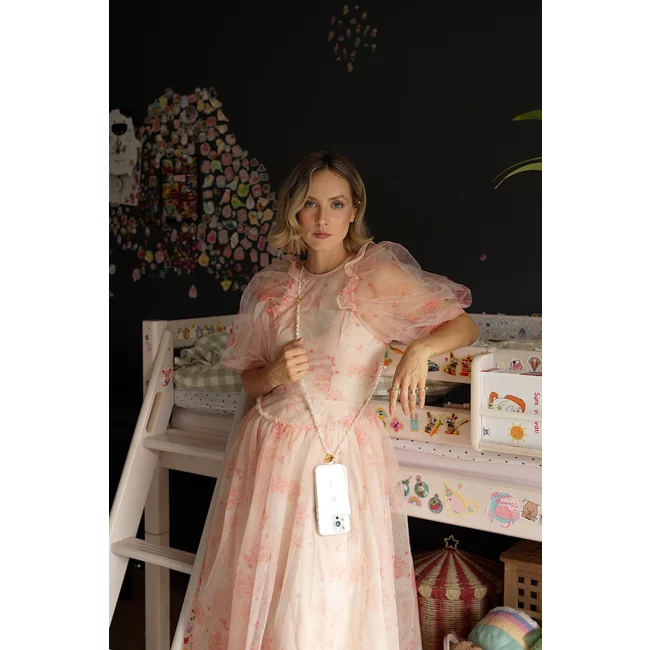 Perla9 Lant telefon / Colier / Curea THE TWIST accesoriu multifunctional din perle sintetice - placat cu aur galben picture - 15