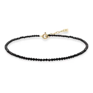 Bratara Argint 925 Premium de picior cu pietre naturale Spinel