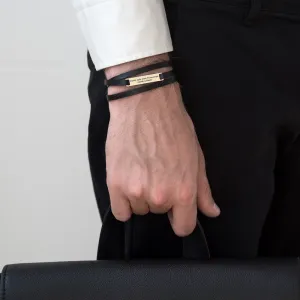 Bratara barbat din Argint 925 Premium, personalizata cu gravura (35 mm)