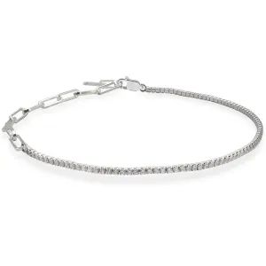 Bratara Tennis de picior, Argint 925 Premium