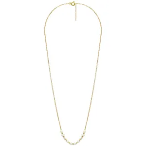 Lantisor Argint 925 Premium dama - bilute si perle de cultura