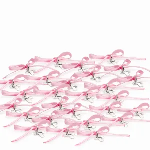 Set marturii botez cruciulite Argint 925 Premium, personalizate cu nume (minim 10 buc)