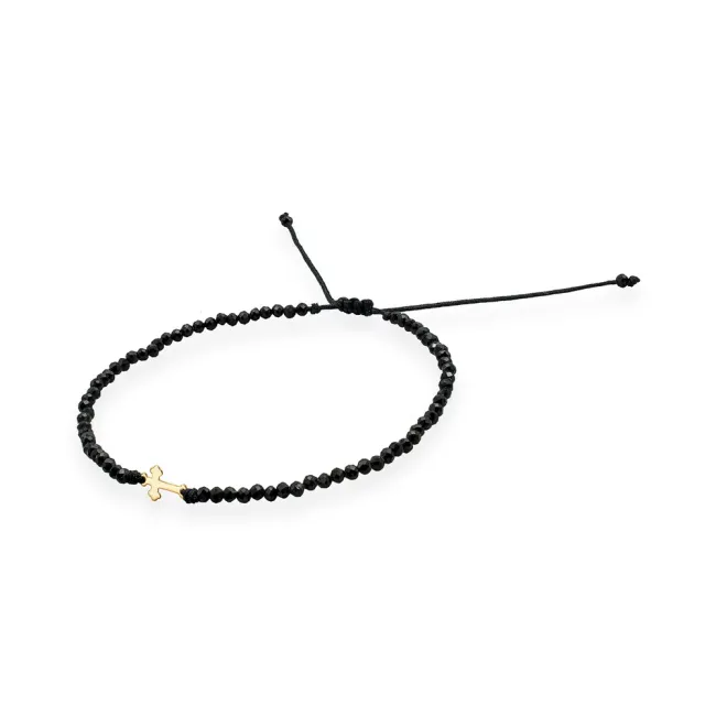 Bratara Aur Dama, Cruce si Turmalina ( 8.5 mm)