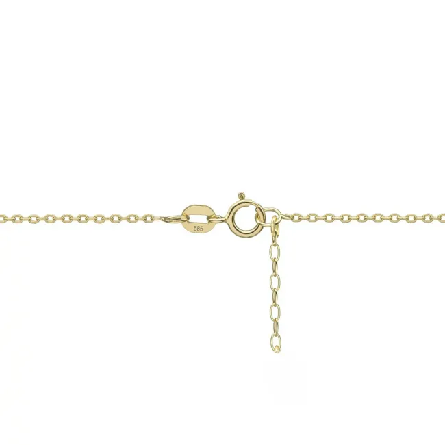 Bratara Aur 14K Premium de dama, lant si infinit, personalizata (18 mm) picture - 5