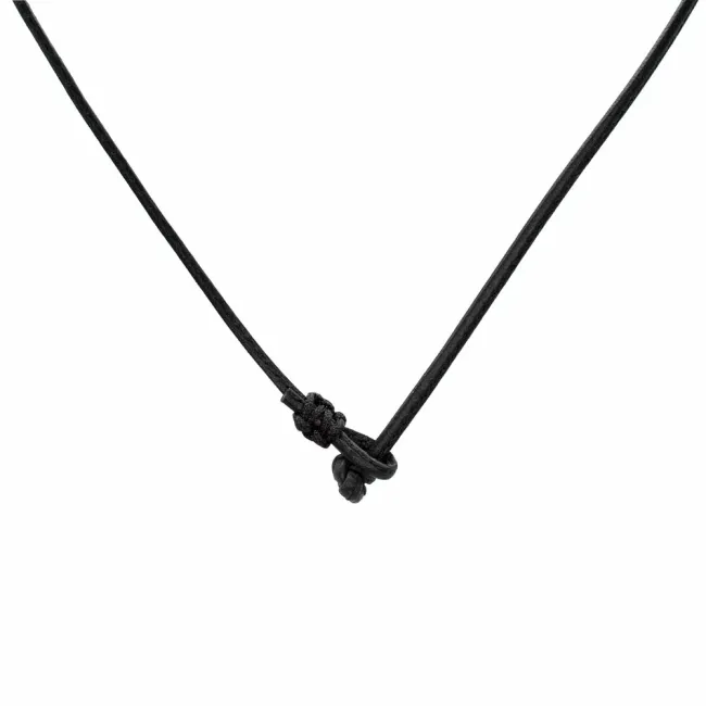 Colier Argint 925 Premium de barbat, piele si placuta 30 mm, personalizat cu poza picture - 3