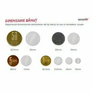 Colier lant cu perle albe si banut mare 17 mm personalizat gravura text Argint 925 Premium picture - 4