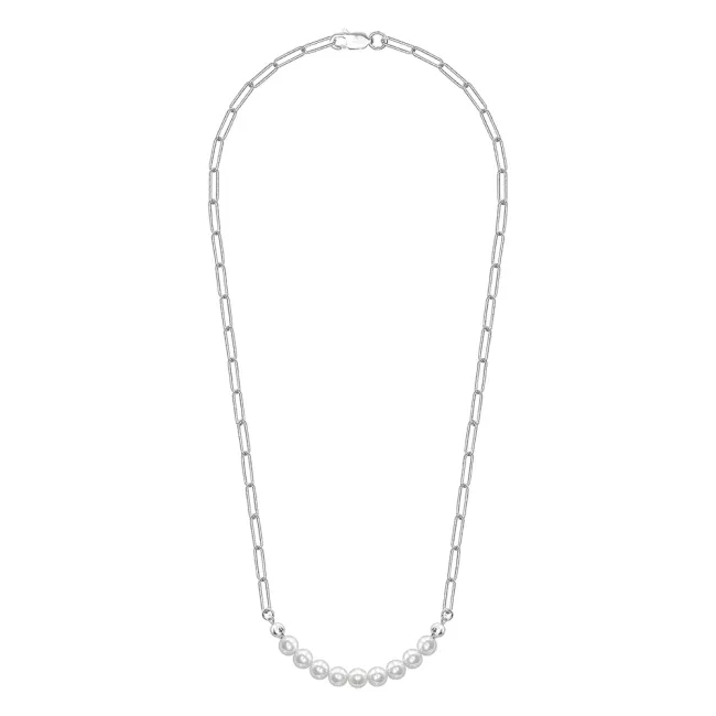 Colier perle si lantisor argint Hardwear minimalist picture - 3