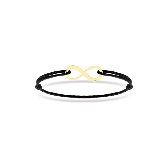 Inel snur reglabil Aur 14K Premium, infinit (8 mm) picture - 4