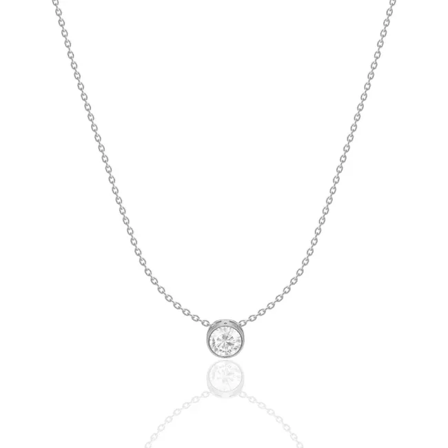 Lantisor argint Swarovski