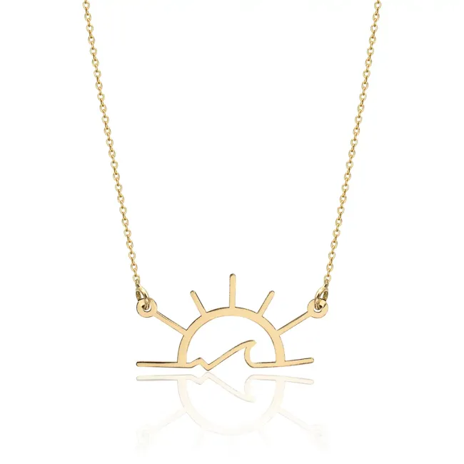 Lantisor Aur 14K Premium dama, modelul tau mini personalizat