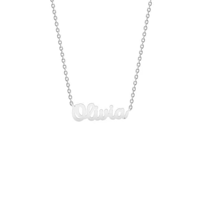 Lantisor cu nume, Argint 925 Premium dama, Minimalist Style